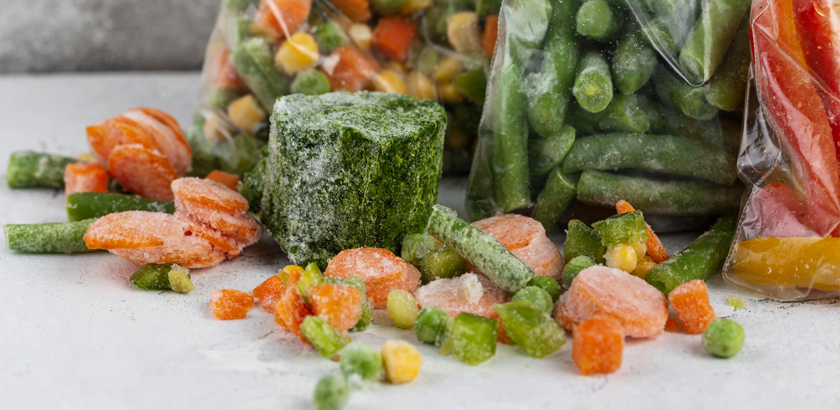 Son saludables las verduras congeladas?